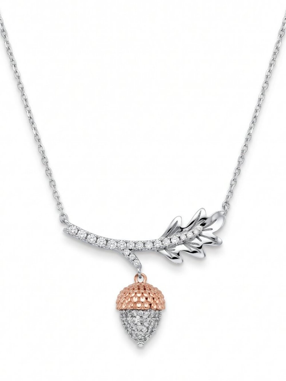 Acorn Necklace - Charmed Aroma Fall Nature Collection